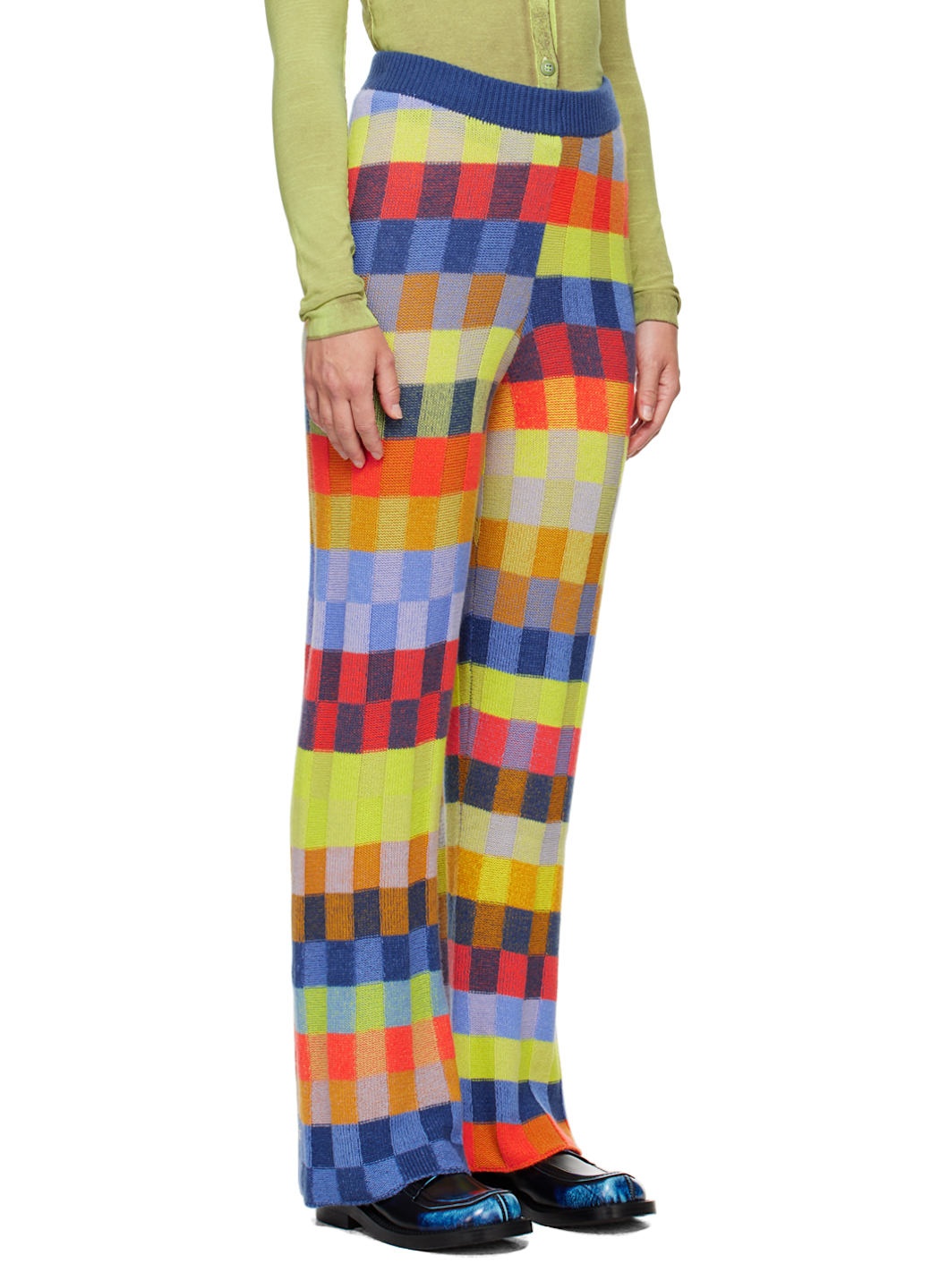 Multicolor Flared Lounge Pants - 2