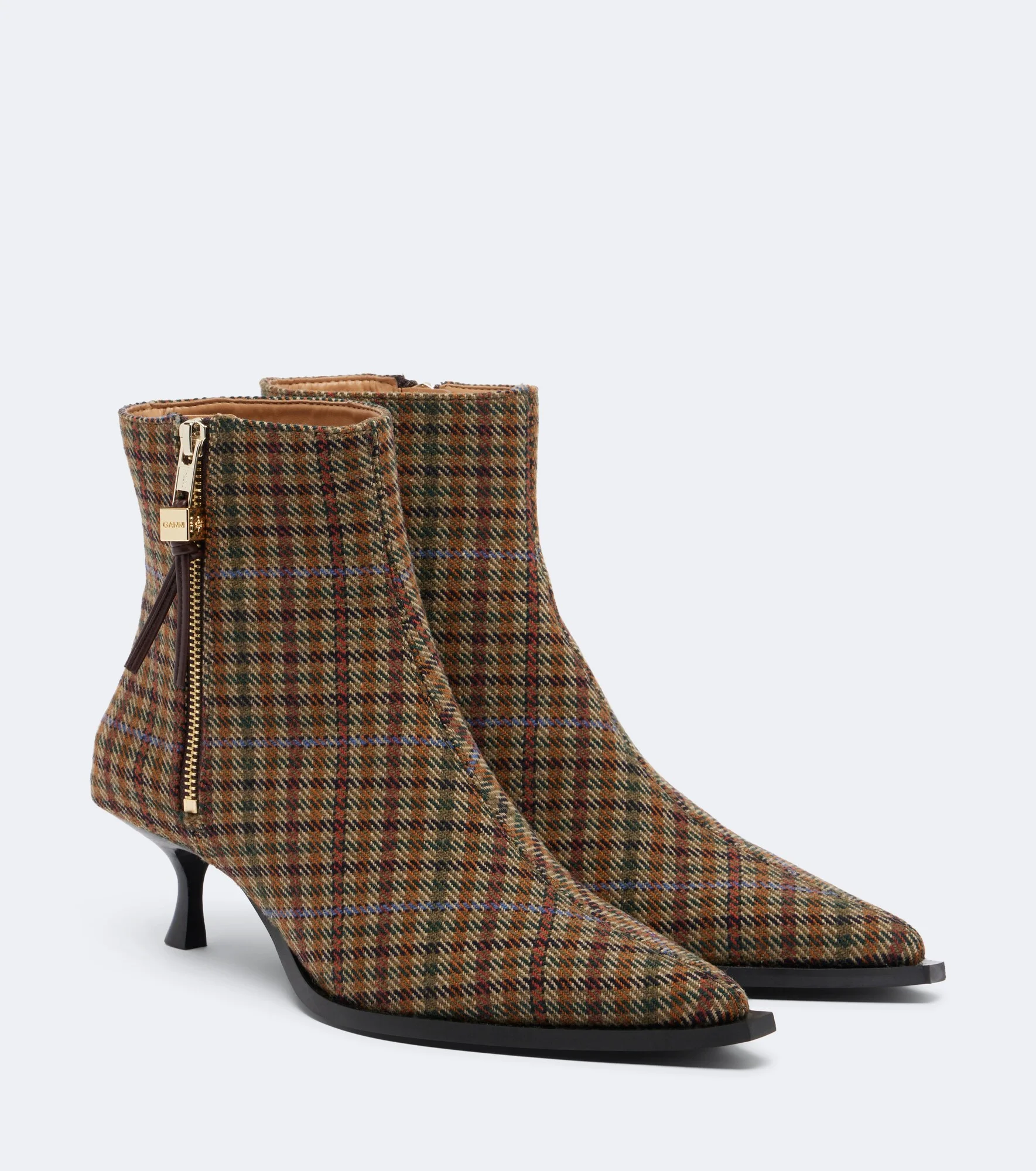 Anna checked ankle boots - 1
