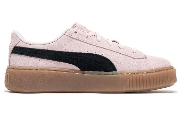 (WMNS) PUMA Suede Platform Shoes 'Pink Black Gum' 397233-05 - 3