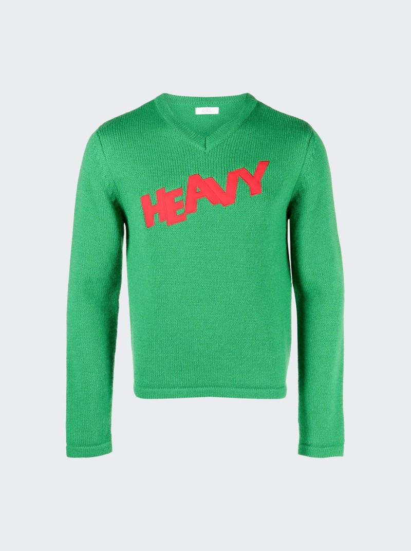 ERL Heavy Logo Crew Knit - 1