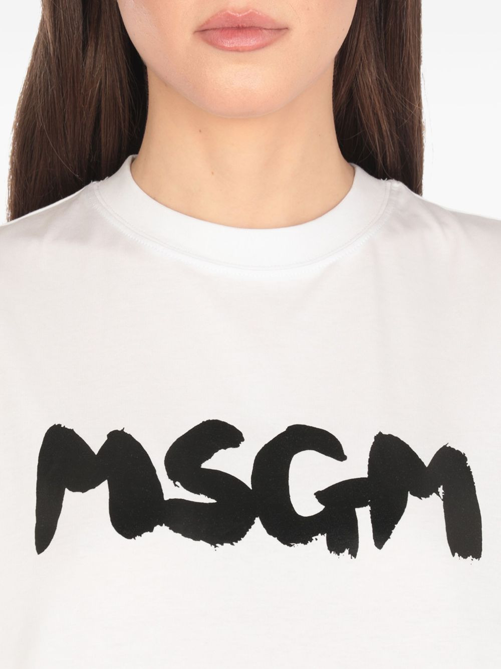 logo-print T-shirt - 5