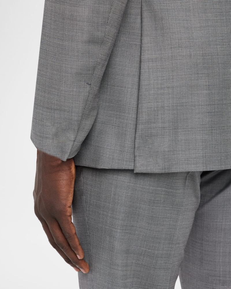 Wool Single-Breasted Blazer 9