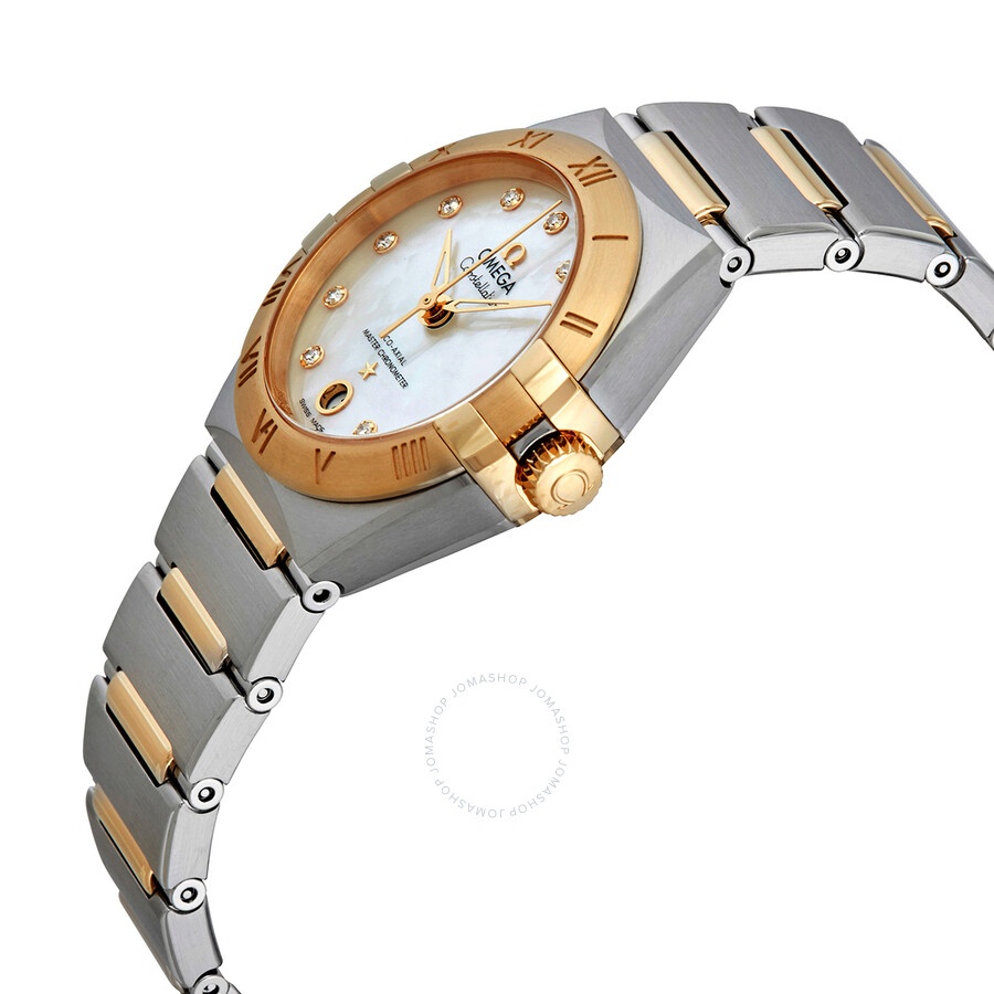 Omega Constellation Automatic Diamond Silver Dial Ladies Watch 131.20.29.20.52.002 - 2