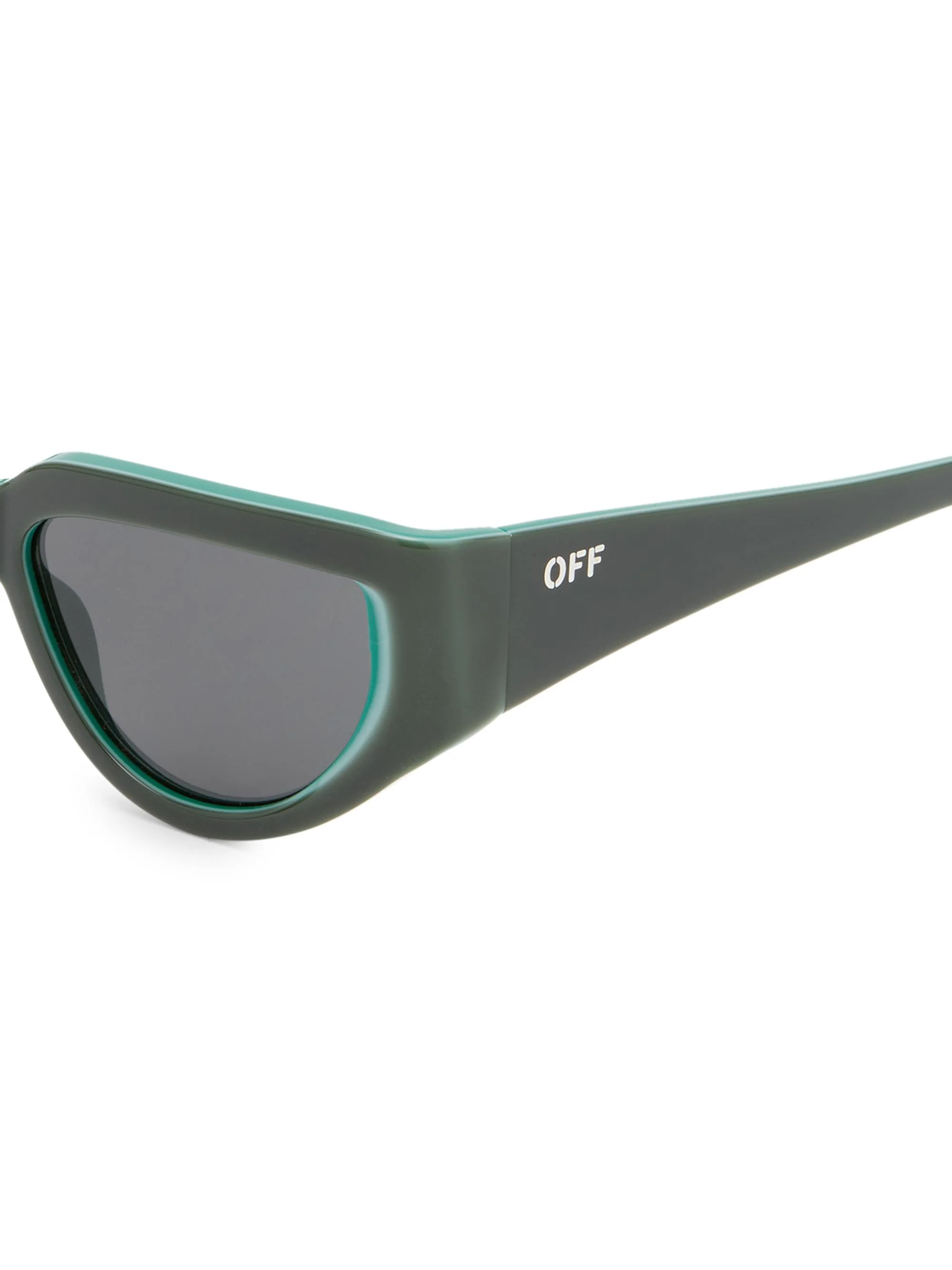 Women's Seward 55MM Geometric Sunglasses - Olive Green Dark Grey - 1