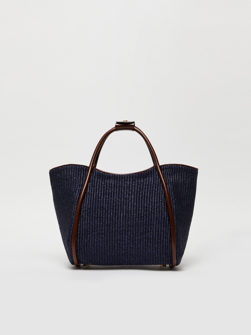 MARINESTRAWS Small raffia Marine bag 3