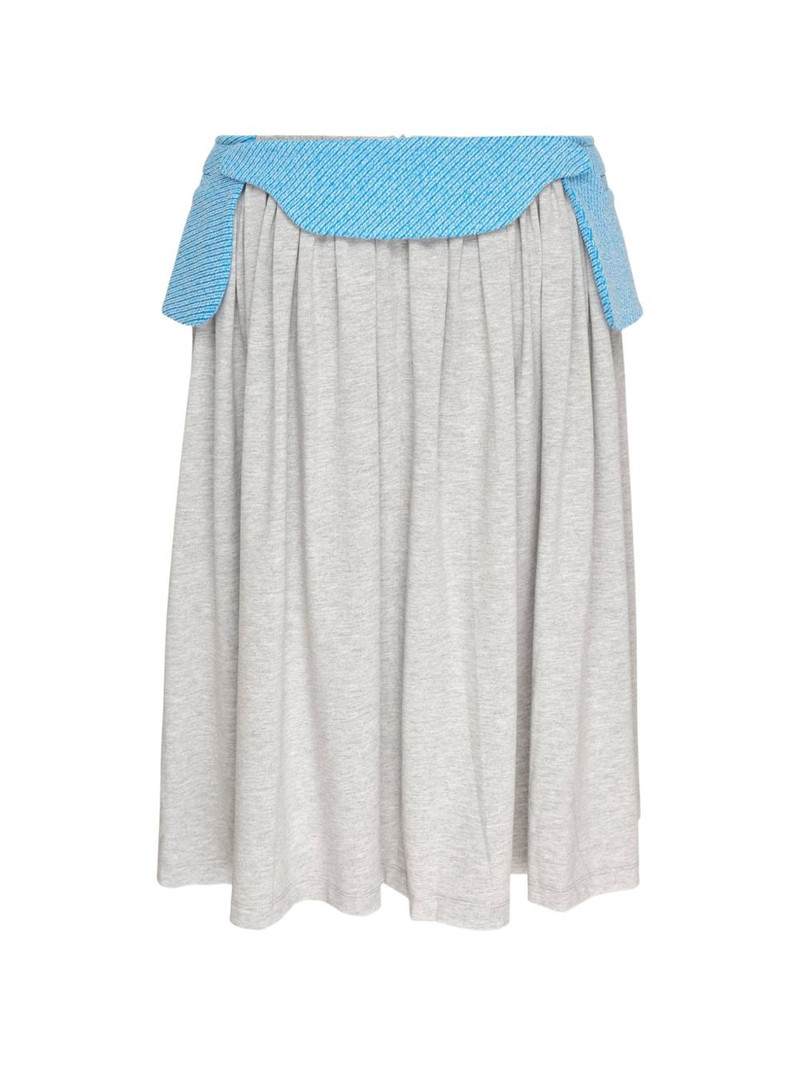 ASHLEY WILLIAMS Pillbox pleated skirt outlook