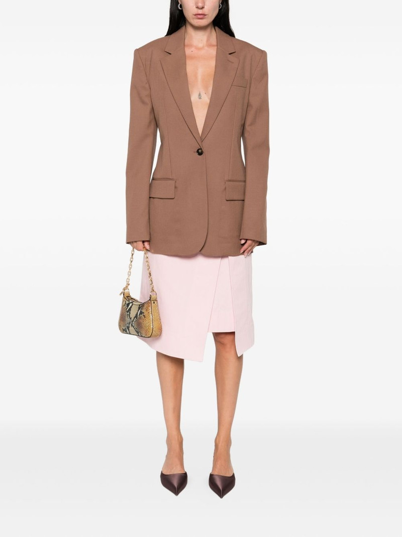 Stella McCartney single-button blazer outlook