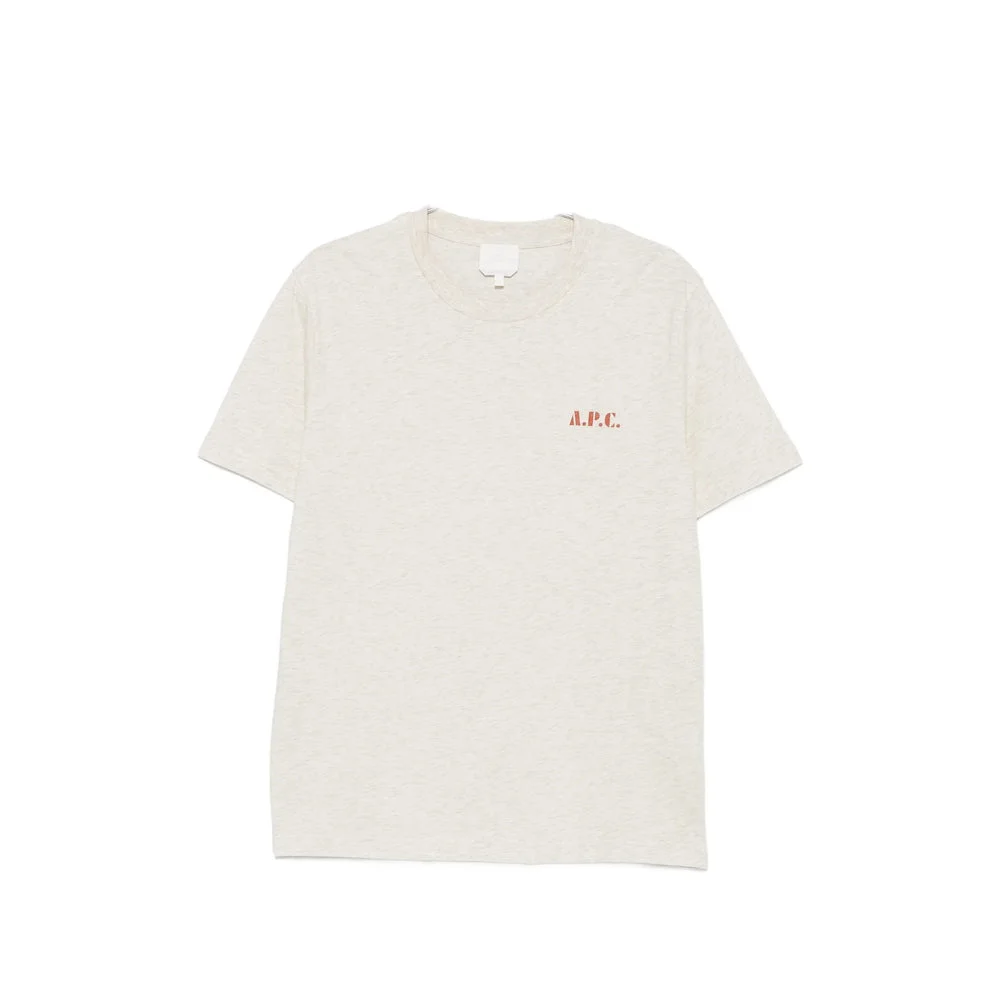A.P.C. Neutrals T-Shirts & Vests - T-Shirts Men - 1