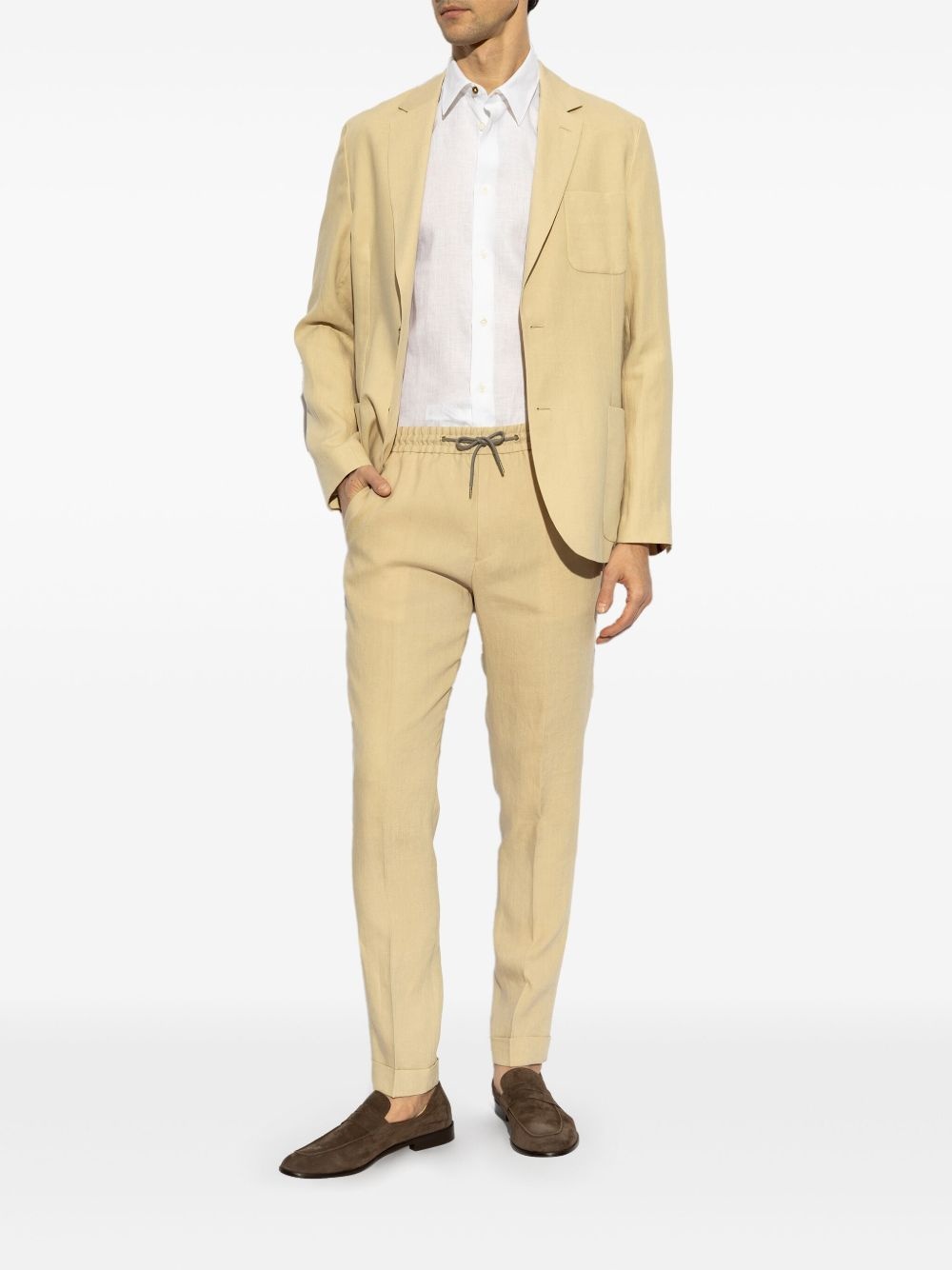linen blazer - 2