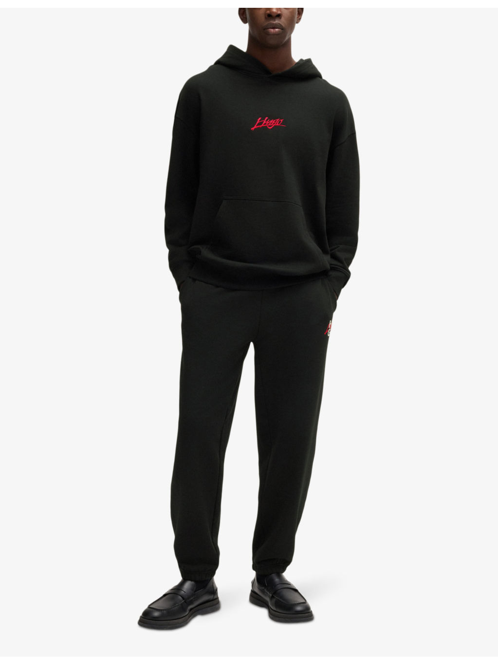 Leisure logo-print cotton-jersey hoody - 2
