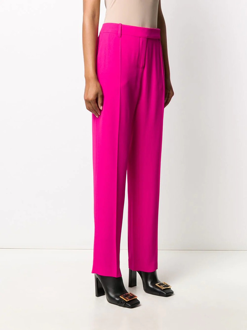 mid-rise straight trousers 3