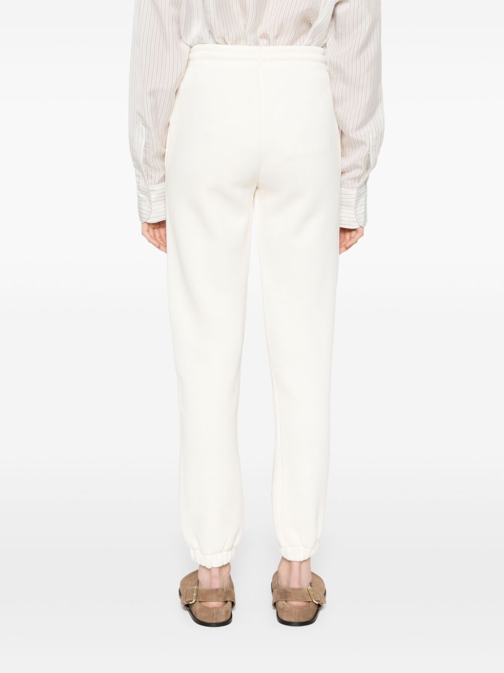 logo-patch pants - 4
