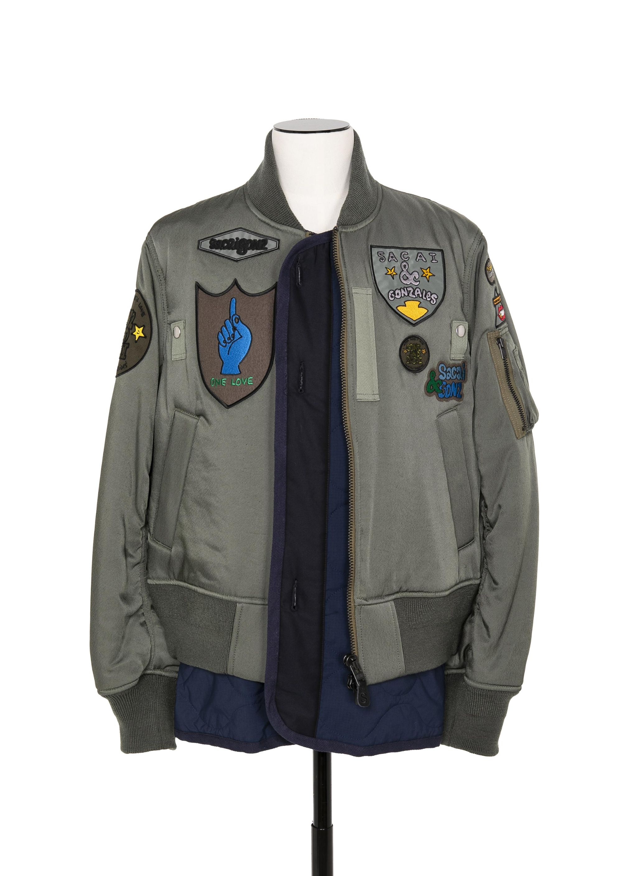 ジャケット・アウター sacai x SPIEWAK Gonz Multi Patch Blouson sacai sacai x SPIEWAK Gonz Multi Patch Blouson | REVERSIBLE
