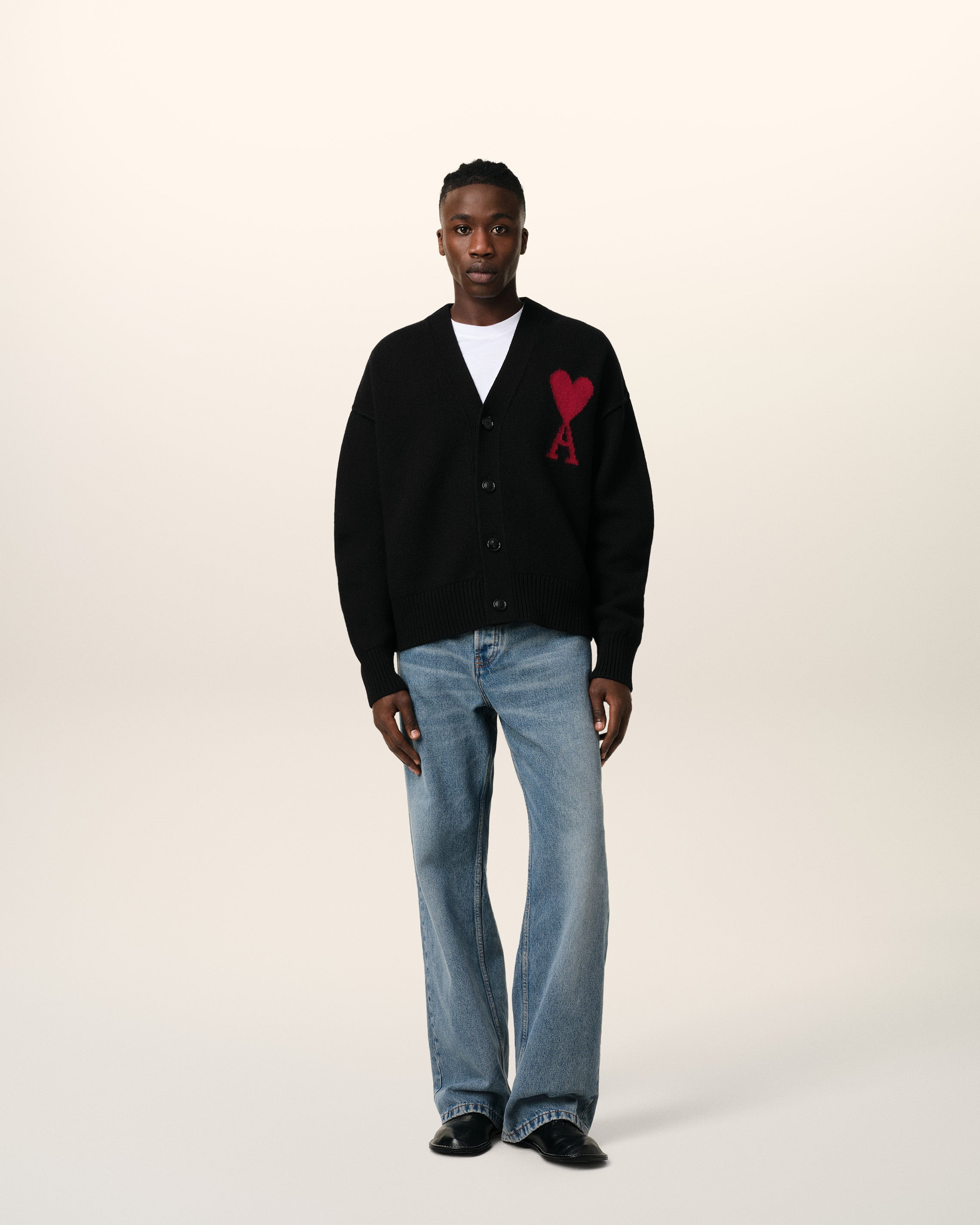 RED AMI DE COEUR CARDIGAN - 2