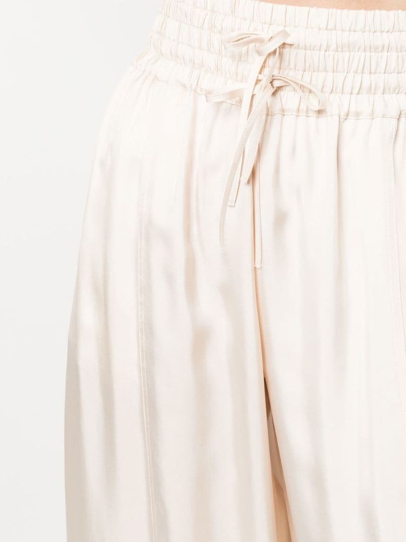 pressed-crease palazzo pants - 5