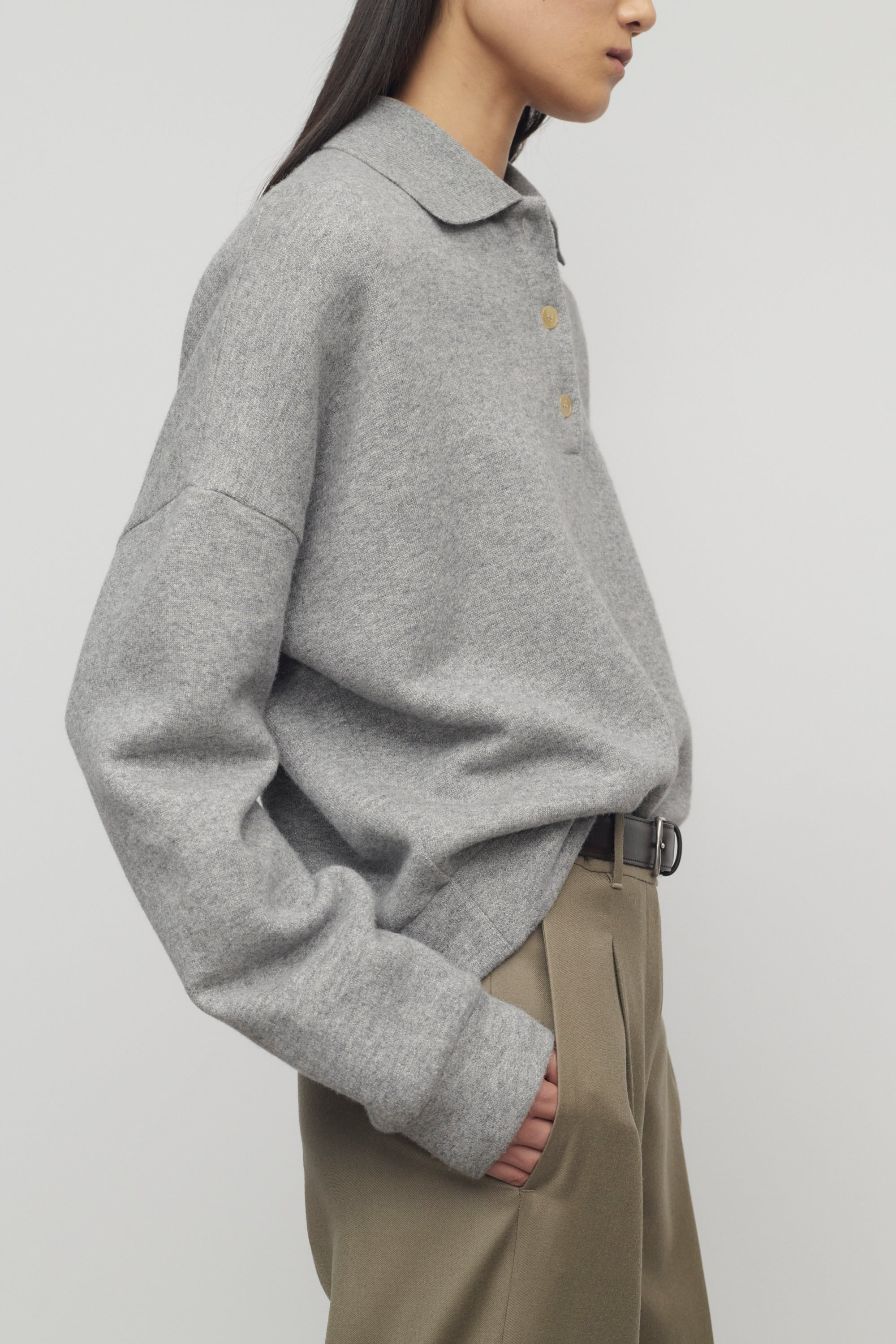 Corzas Sweatshirt in Cashmere and Cotton - 4