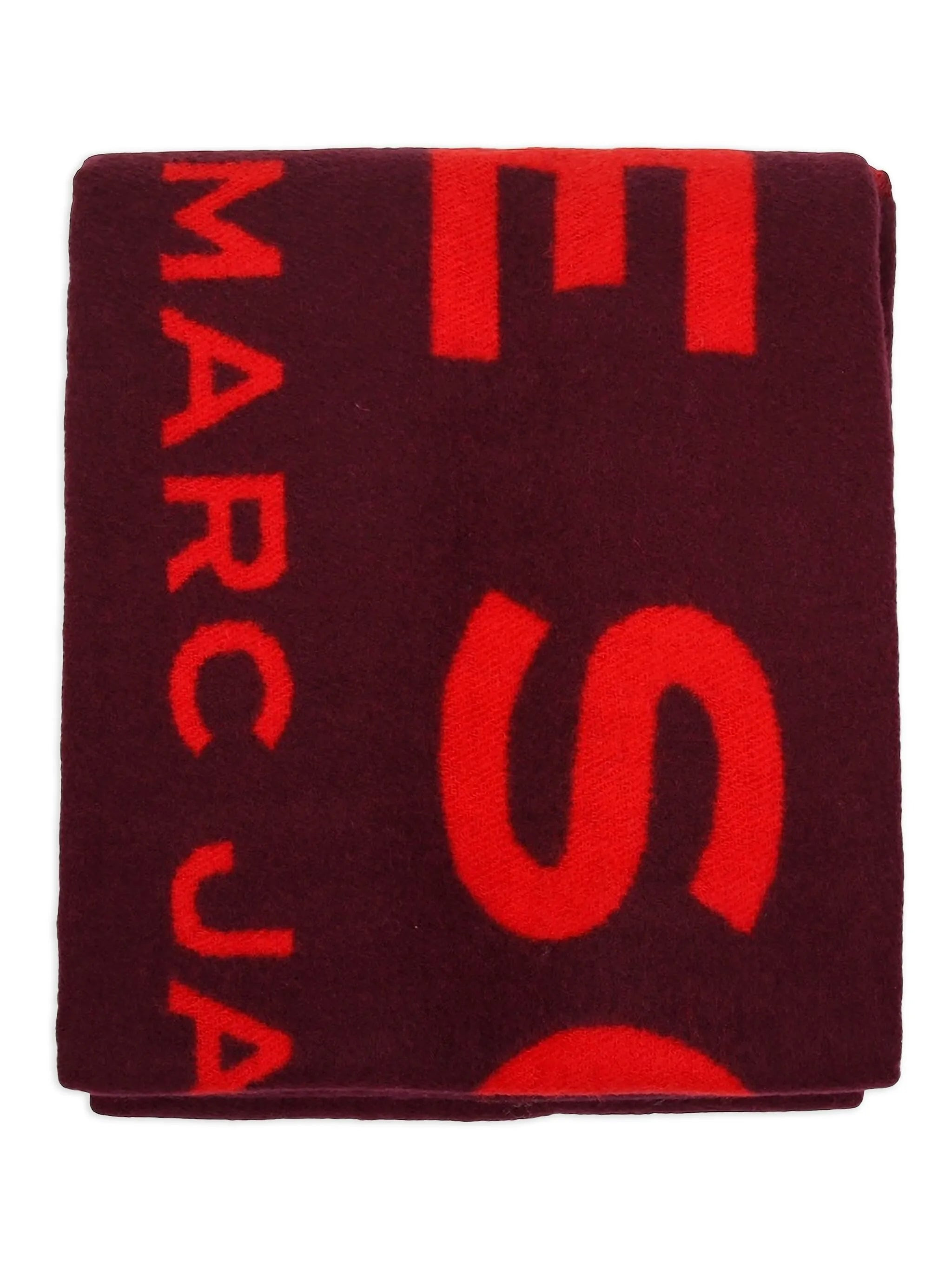 Marc Jacobs Logo Fringed Scarf - 1