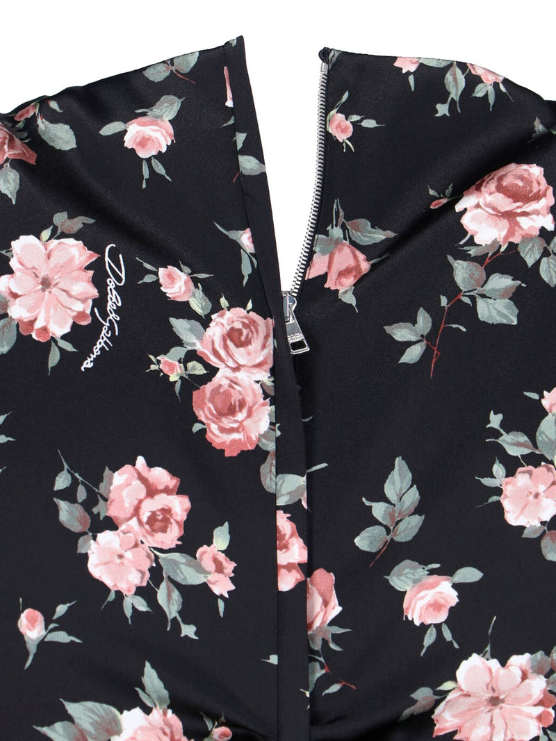 Dolce & Gabbana SILK MINI DRESS outlook