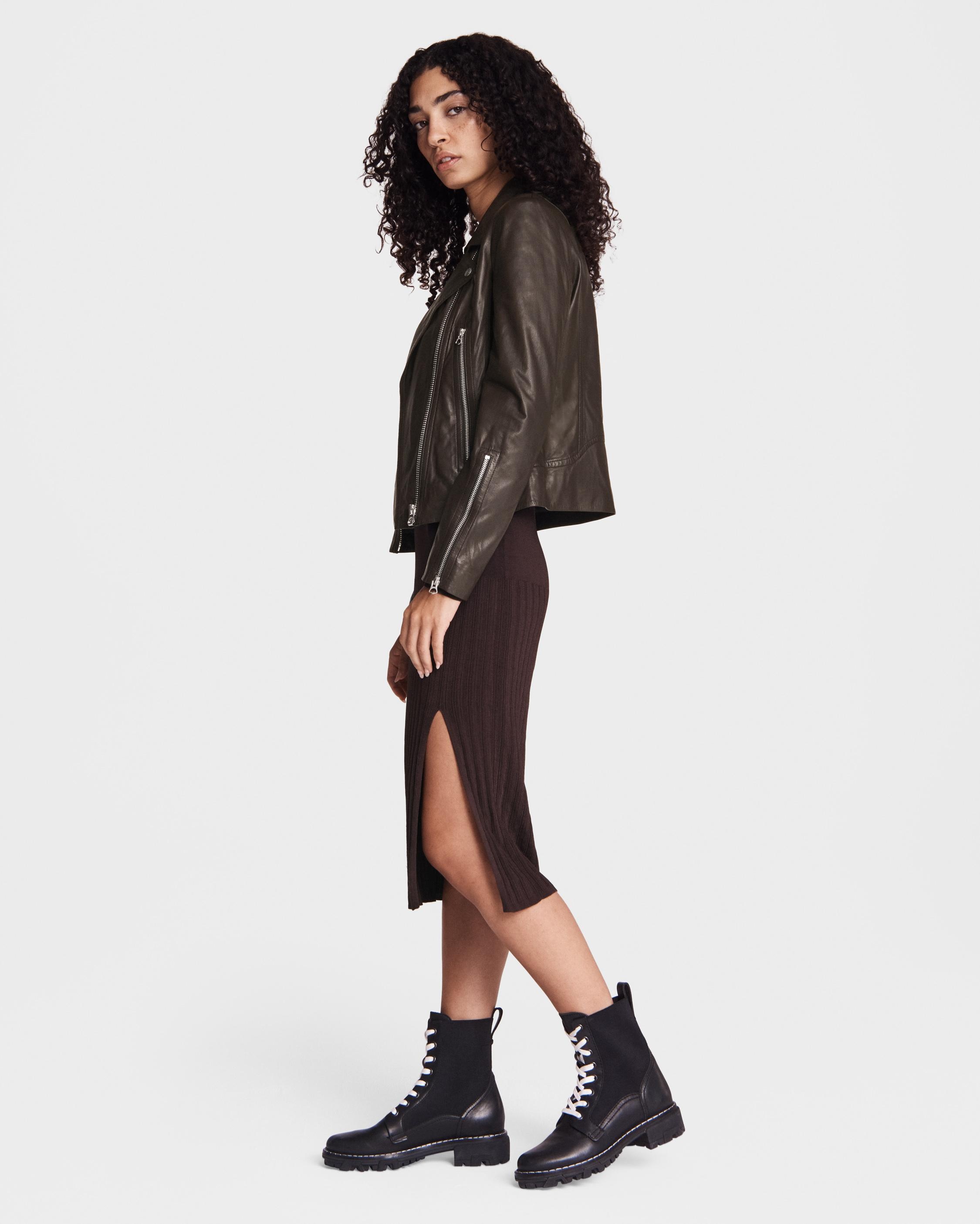 Mack Leather Jacket
Slim Fit Jacket - 4