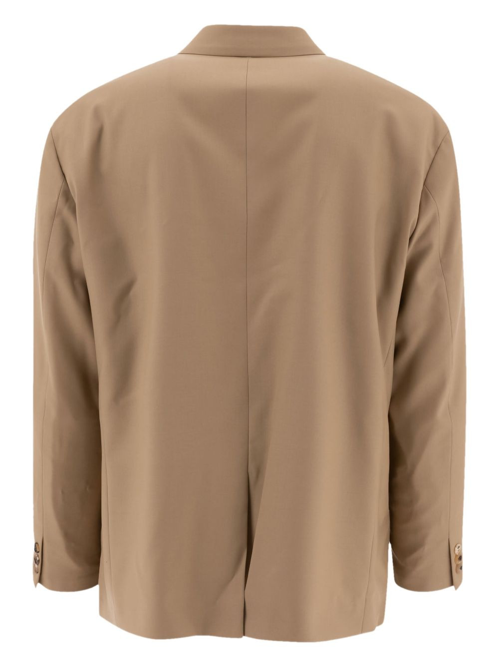 wool single-breasted blazer - 2