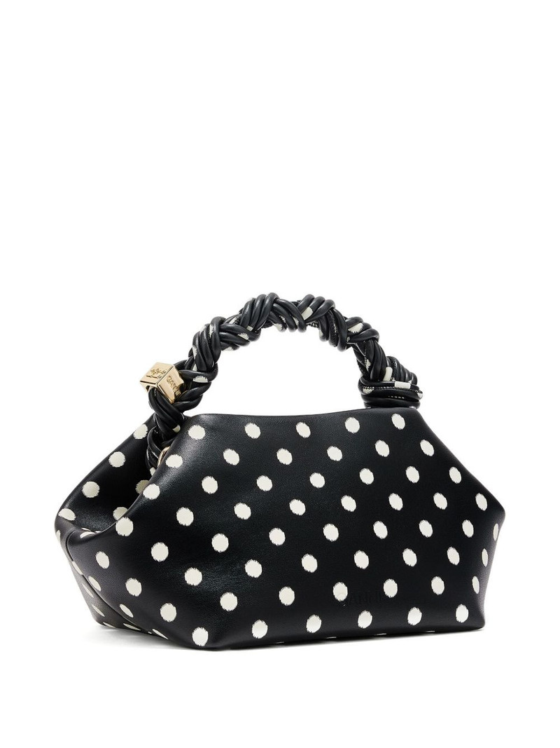polka dot-print tote bag 3