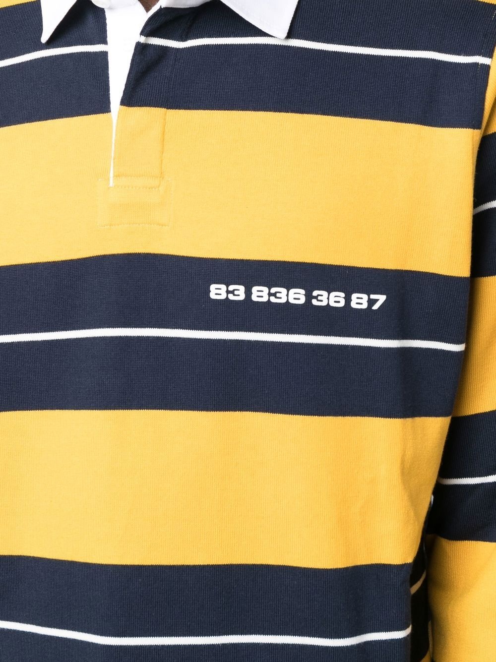 long-sleeve cotton polo-shirt - 5