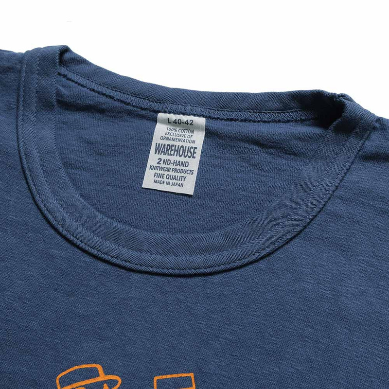 WAREHOUSE - 2ND HAND SERIES - Lot.4064 - S/S T-SHIRTS - MINTON'S - 4064MIN-26 4