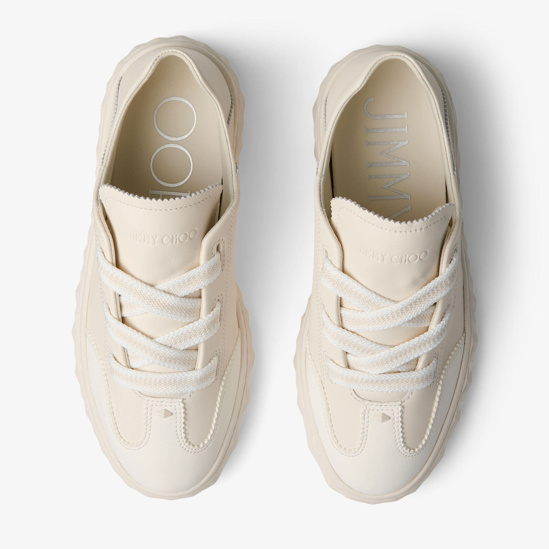 Diamond Light Flex/f
Latte Leather Trainers - 6