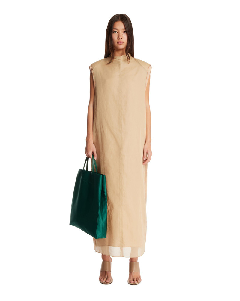 Carven Beige Straight Dress outlook