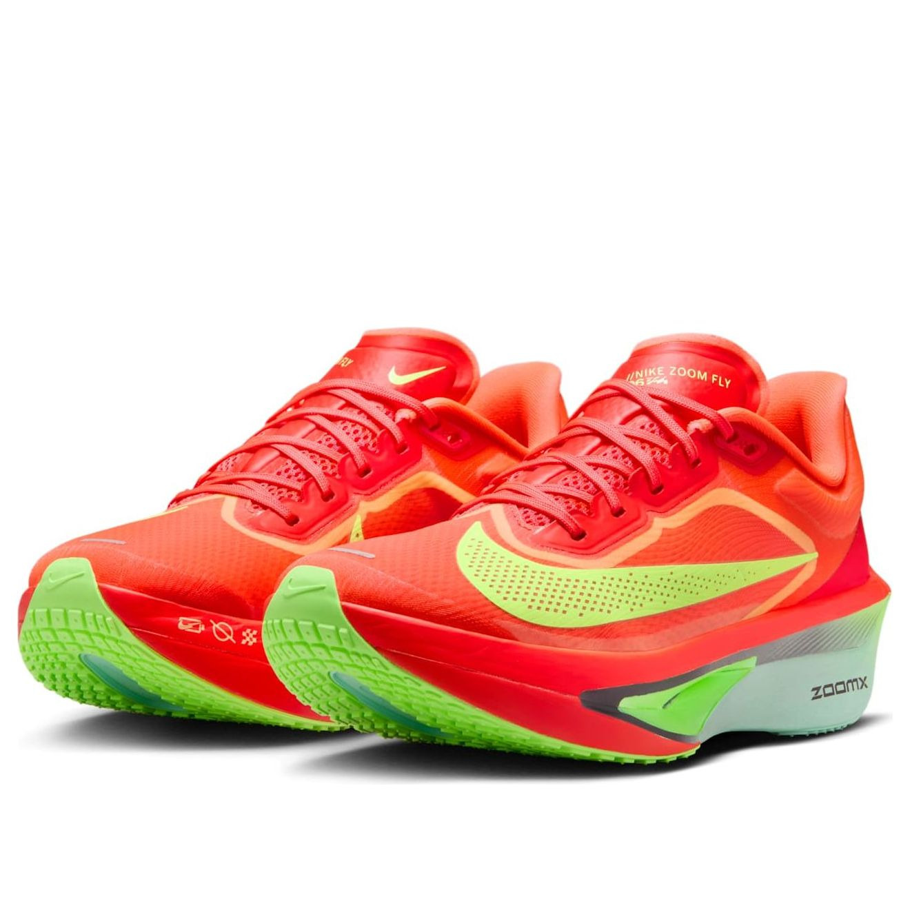 (WMNS) Nike Zoom Fly 6 'Bright Crimson Lime Blast Mint Foam' FN8455-601 - 3