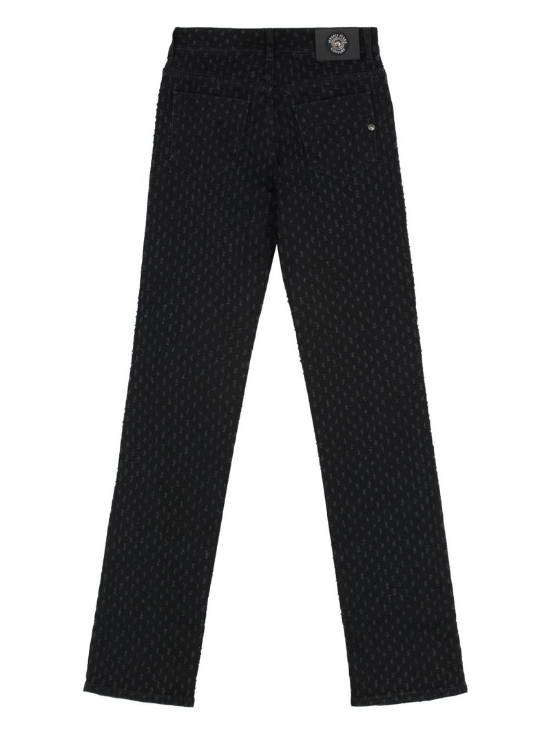 VERSACE JEANS COUTURE high-rise trousers outlook