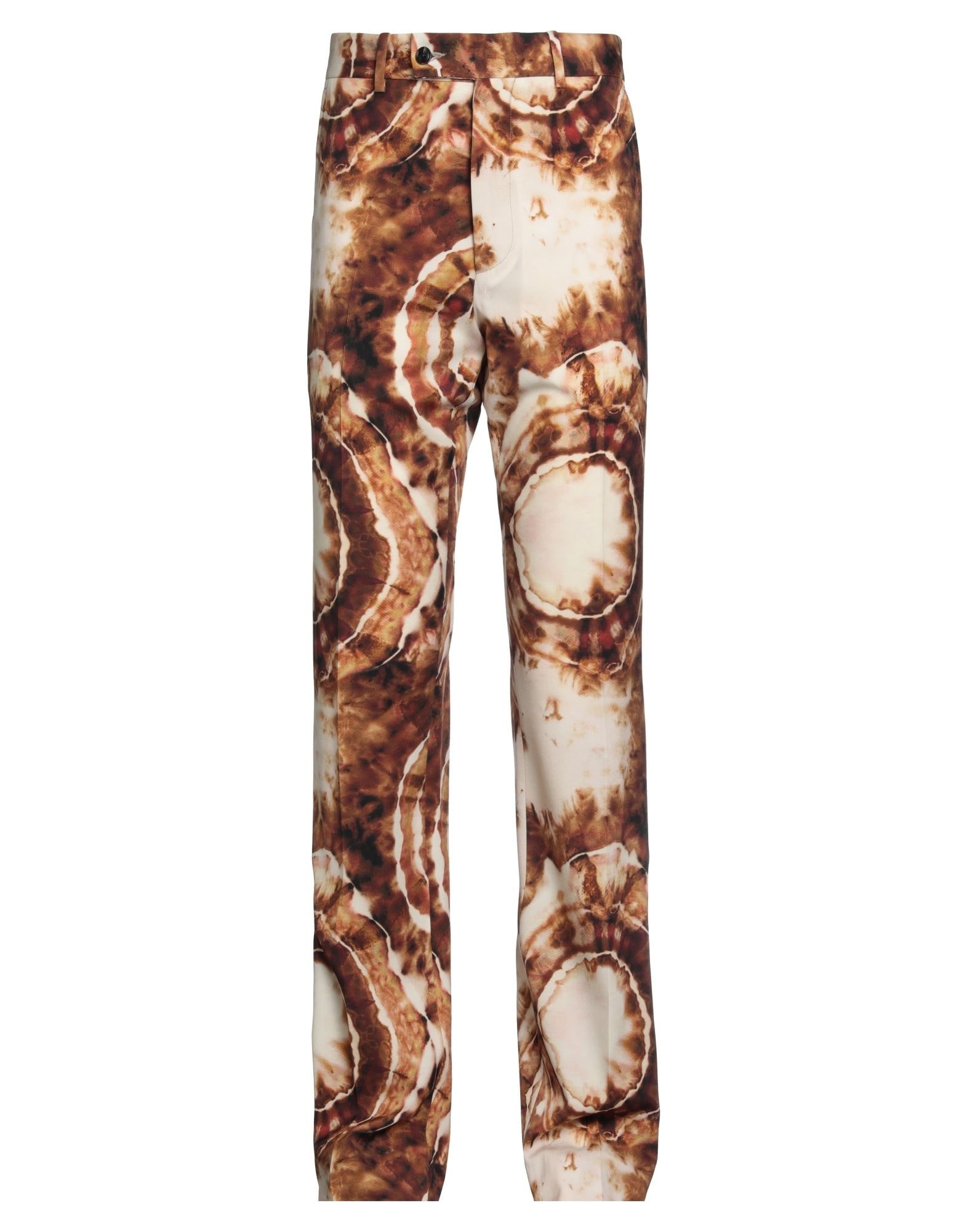 Brown Men's Casual Pants - 1