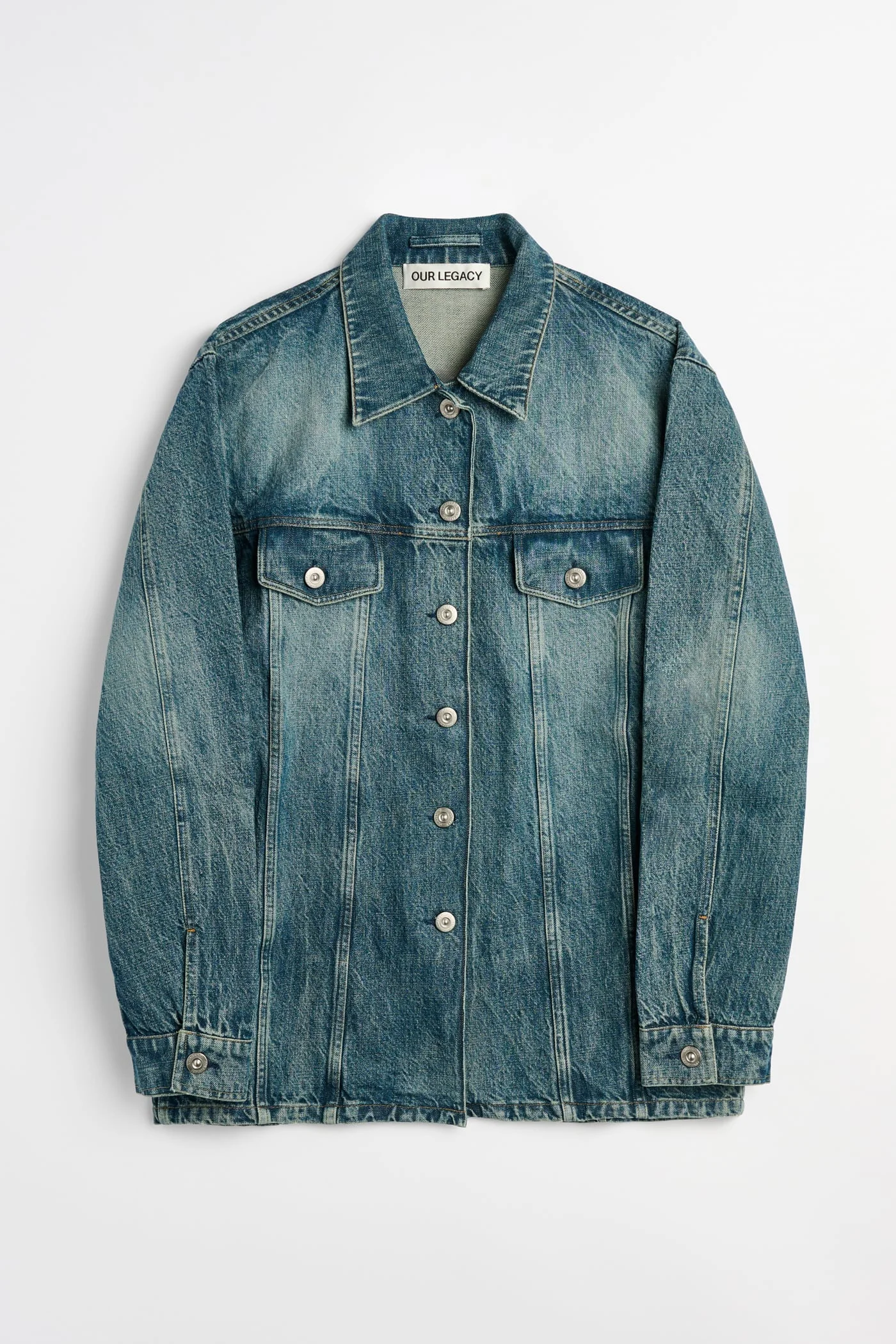 Shackle Jacket River Blue Wash Denim - 1