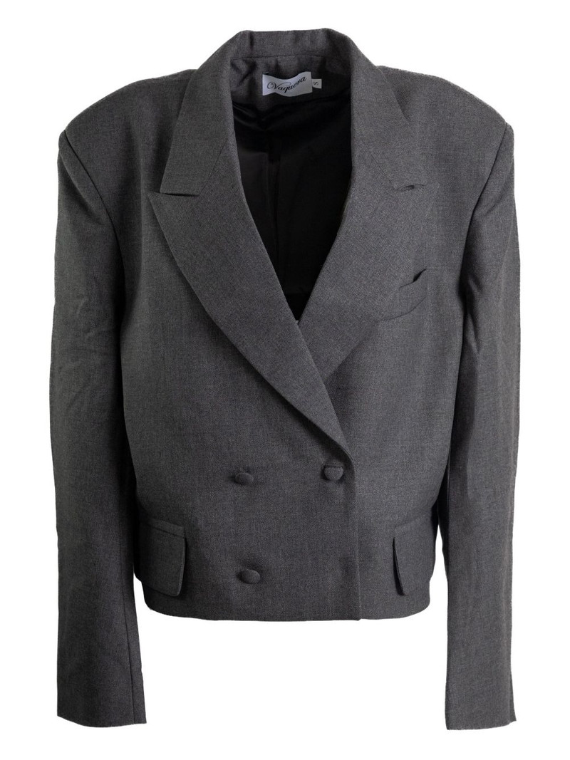 double-breasted cropped jacket 1