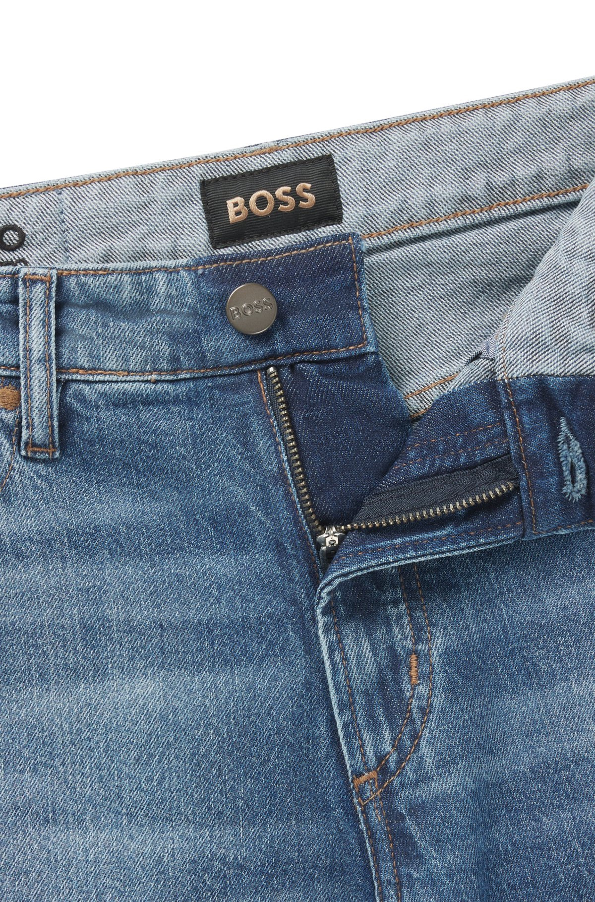 SLIM-FIT JEANS IN COMFORT-STRETCH DENIM - 6