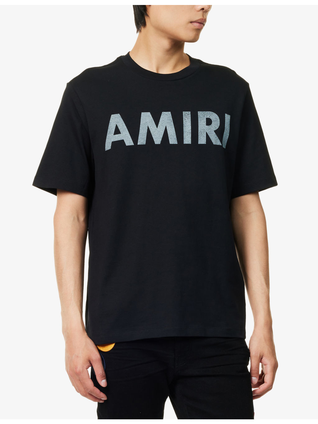Stencil Logo-Print Cotton-Jersey T-shirt - 3