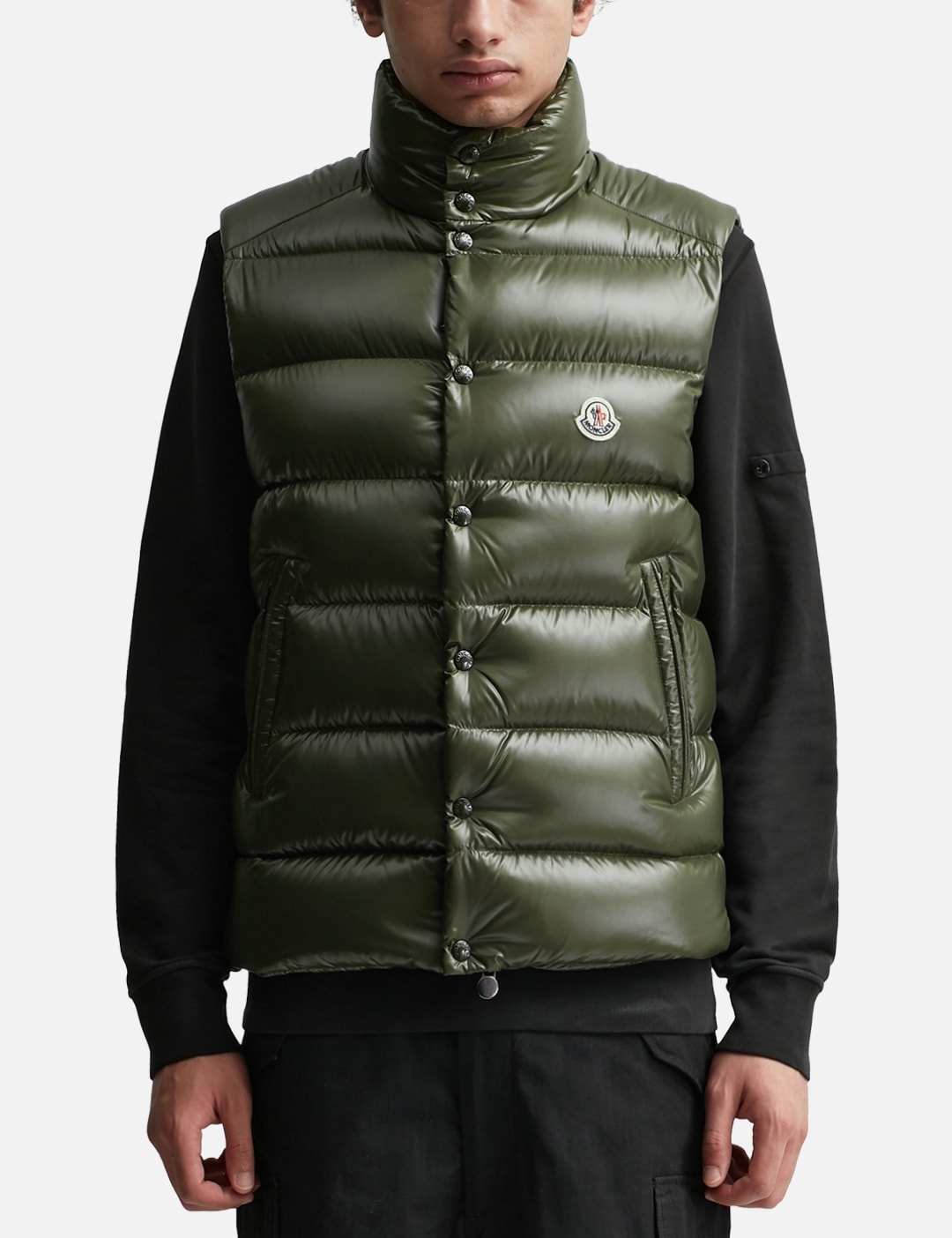 OLIVE GREEN TIBB DOWN GILET - 3