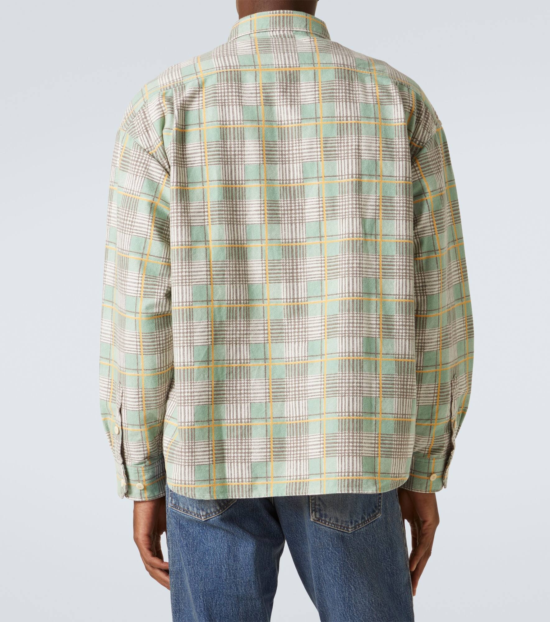 Pioneer plaid cotton flannel shirt - 4