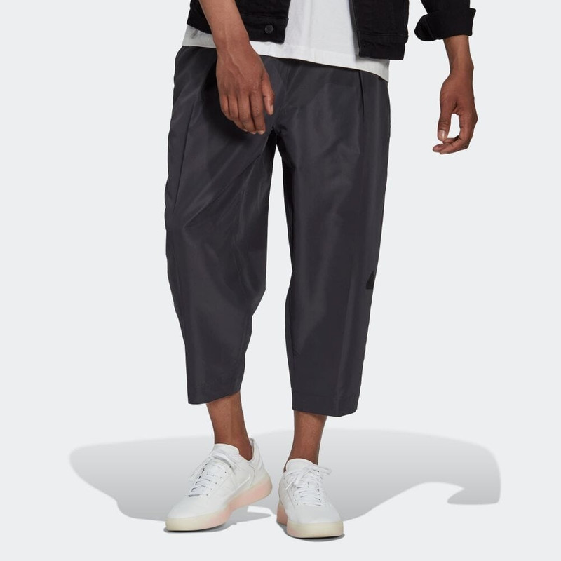 adidas adidas Solid Color  Sports Pants Men's Black HH7239 outlook