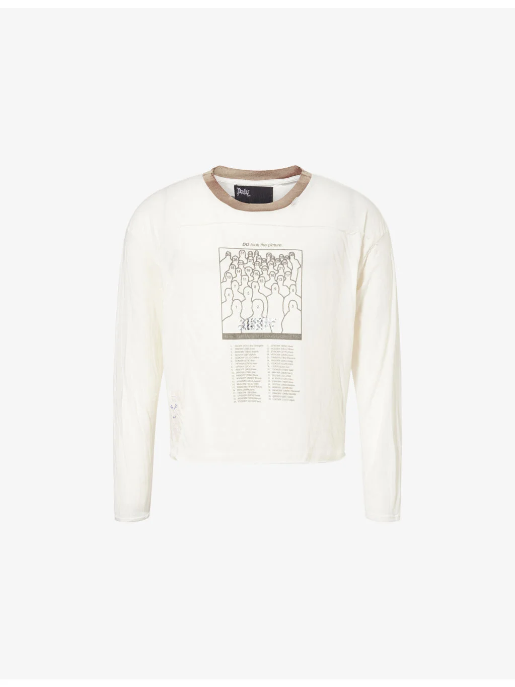 Heavens Gate Graphic-Print Cotton-Blend T-Shirt - 1