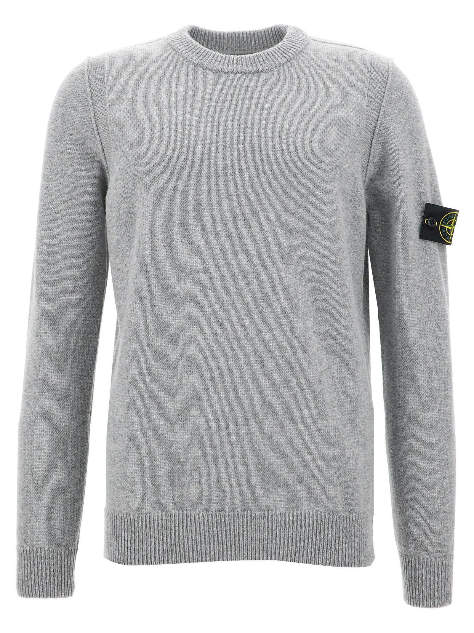 Stone Island Men Logo Badge Sweater - 1