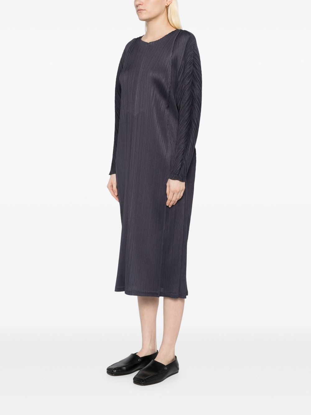Lantern pleated dress - 3