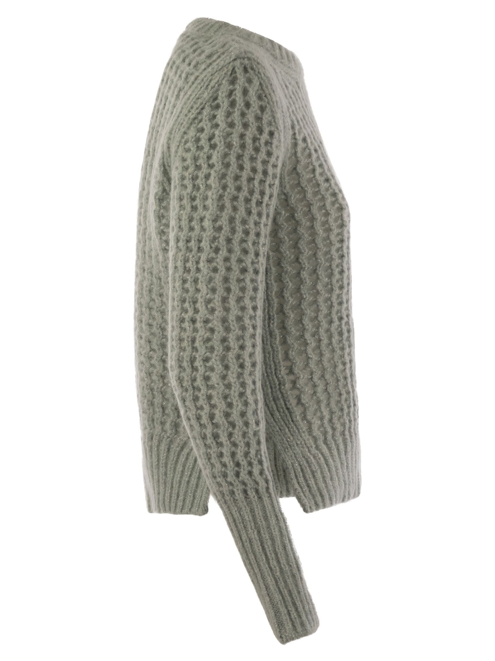 Herno Women Knitwear In Alpaca And Wool Yarn - 3