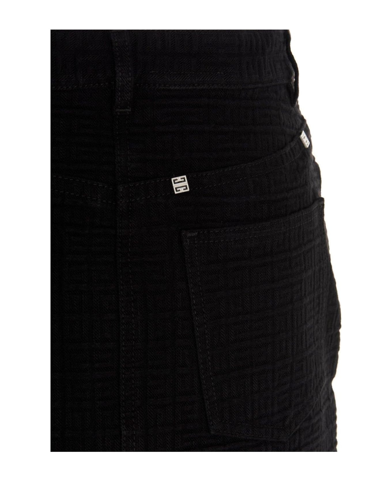 Mid-rise Monogram Mini Skirt - 4