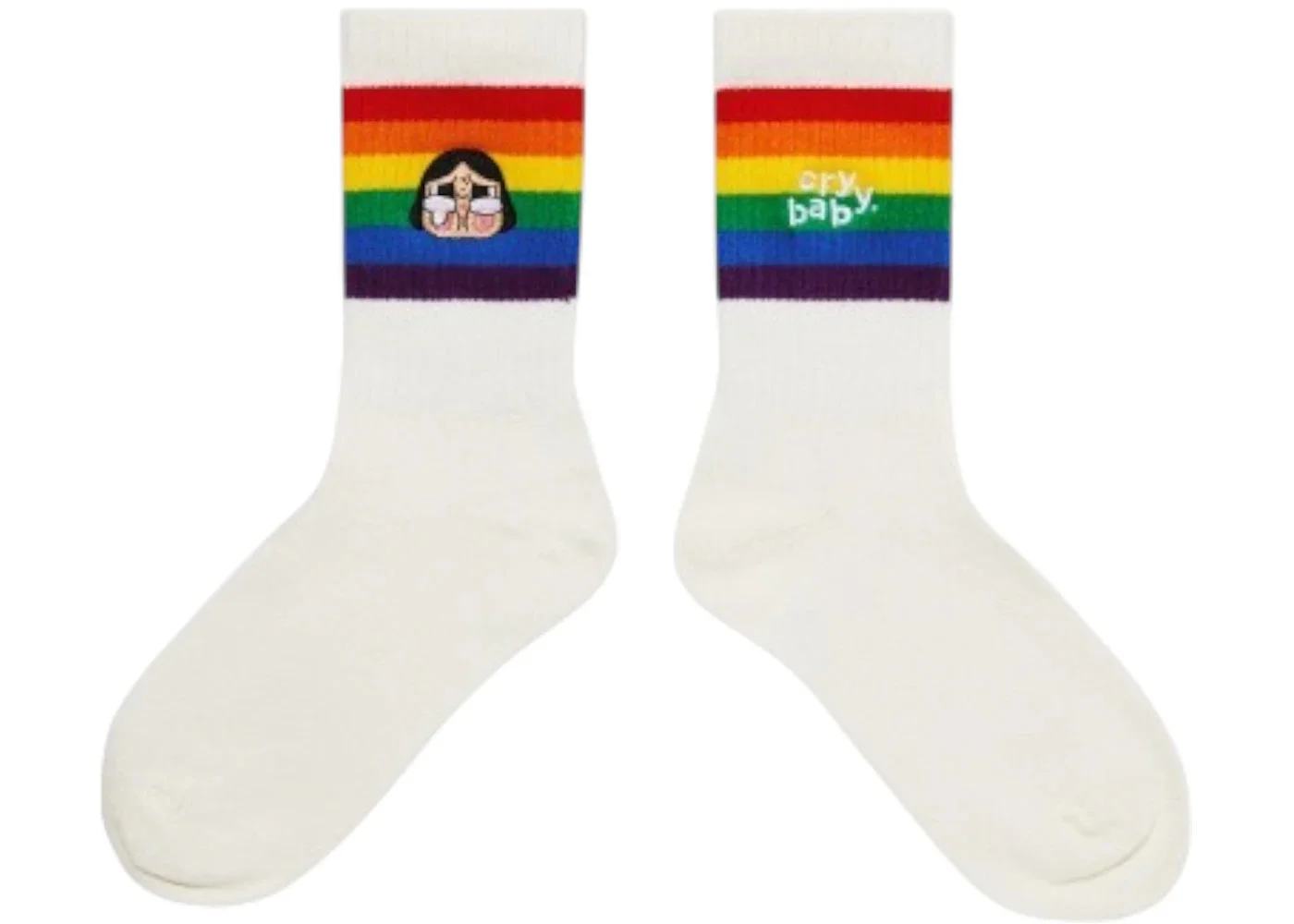 Pop Mart CRYBABY Cheer Up, Baby! Series Socks Set - 1