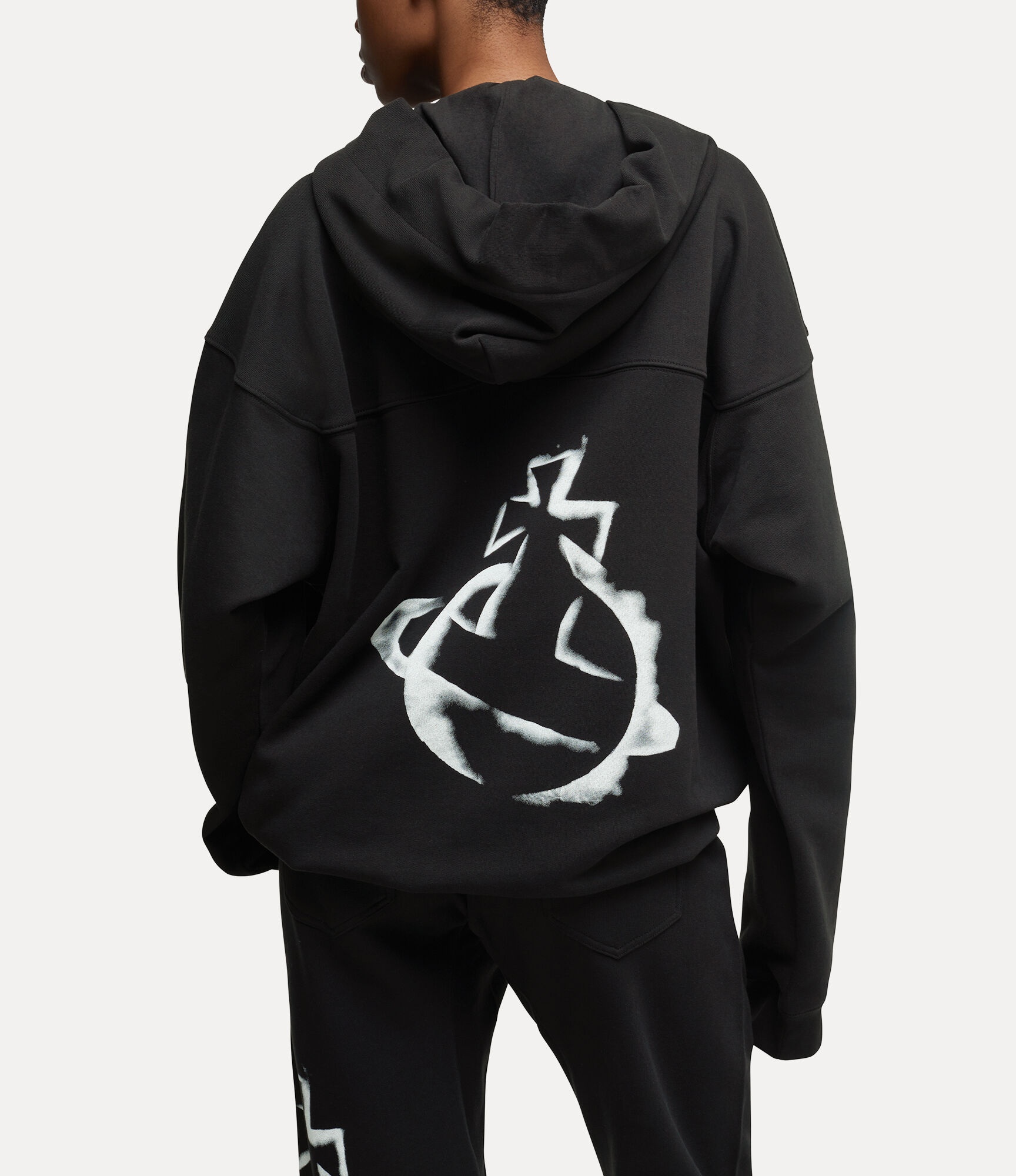 STENCIL ORB FRESH HOODIE - 5