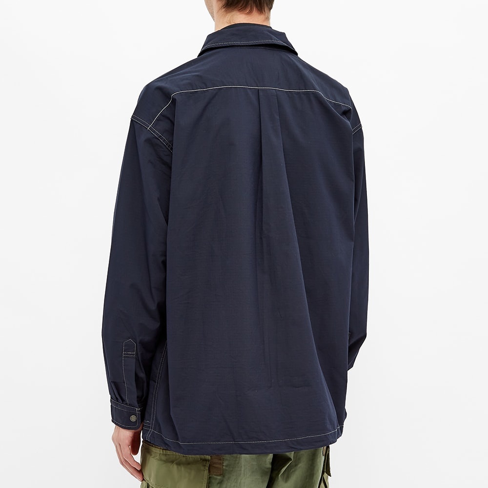 And Wander Drip Rip Shirt Jacket - 6