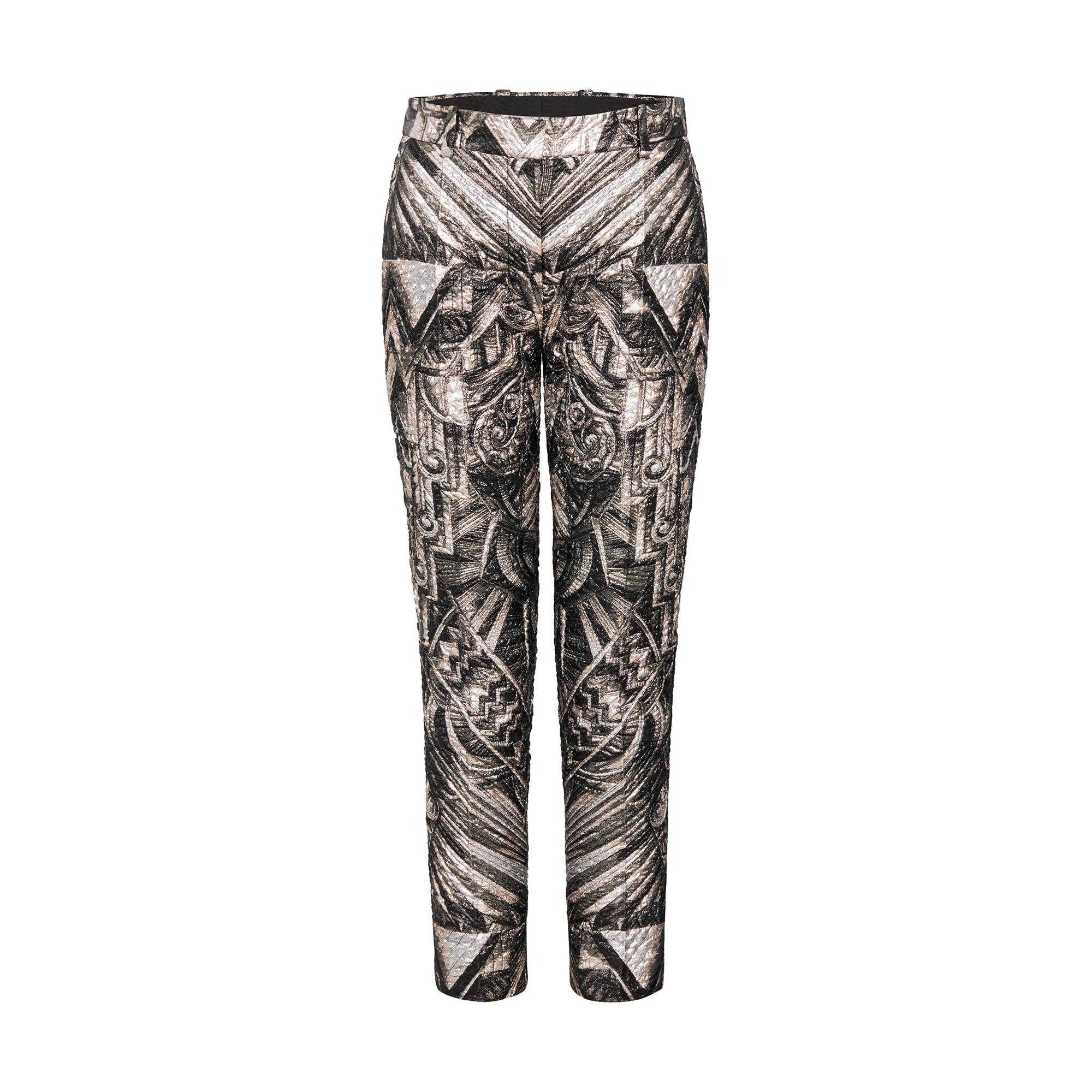 Jacquard Slim Pant - 1