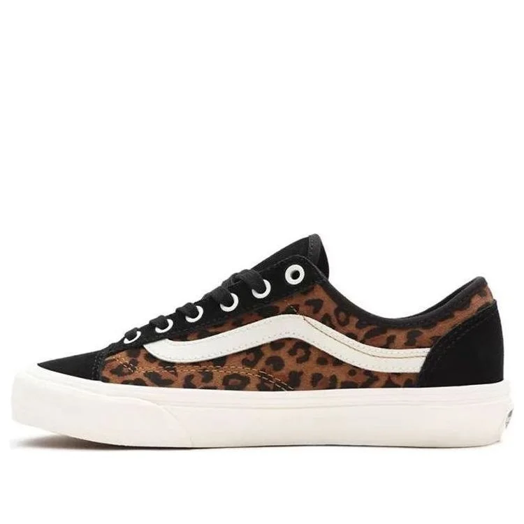 Vans Suede Leopard Style 36 Deconstructions SF Shoes Brown VN0A3MVL4Y5 - 1