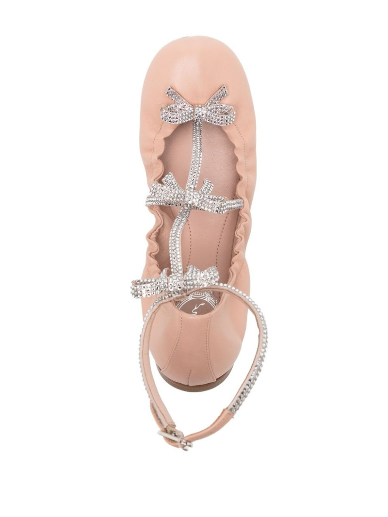 Caterina leather ballerina shoes 4